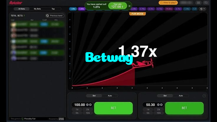 Betway casino presented on mobile device in Pakistan with slots and live games